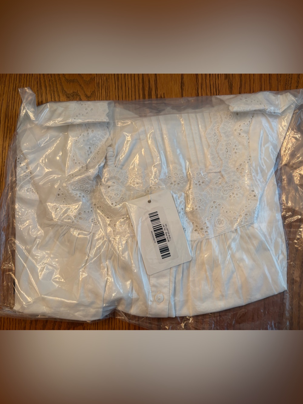 LIZA TOP - SHELL SCHIFFLI XS - Picture 5 of 7